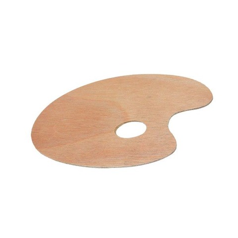 Mezclador Paleta Madera Oval. Ibi 24x30 