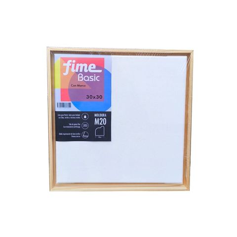 Bastidor Con marco Fime Basic (M20) 30x30cm 