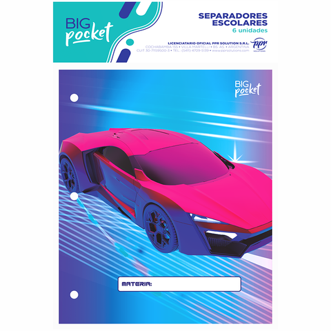 Separadores N°3 PPR Street Racing x6