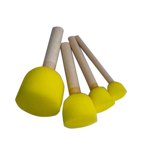 Pack de Pinceles Pintafan Taponador Esponja Setx4