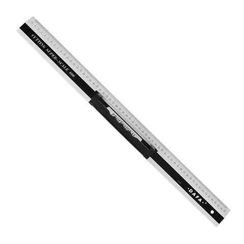 Regla metálica Erika/DAFA C/Manija  60cm (CS-600)