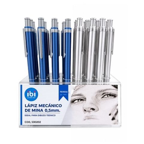 Portaminas 0.5 Ibi Grip Goma
