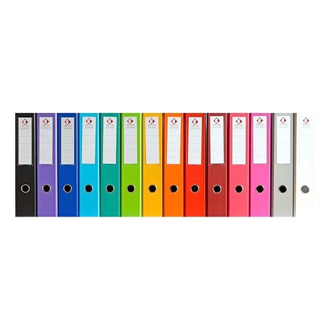 Bibliorato Oficio color Lomo 7cm (The-Pel)