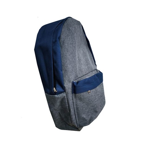 Mochila Olami Jaspeada Combinada Con Azul (Moc 1010)