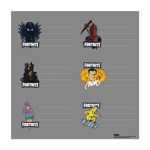 Etiquetas Mooving Fortnite 