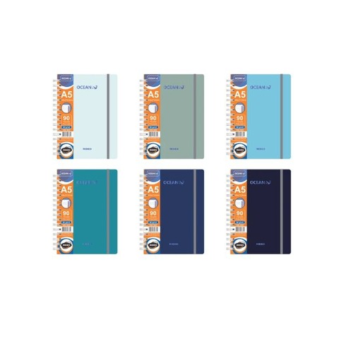 Cuaderno Chico Rideo A5 - 14,8x21cm 90Hojas Lisas 