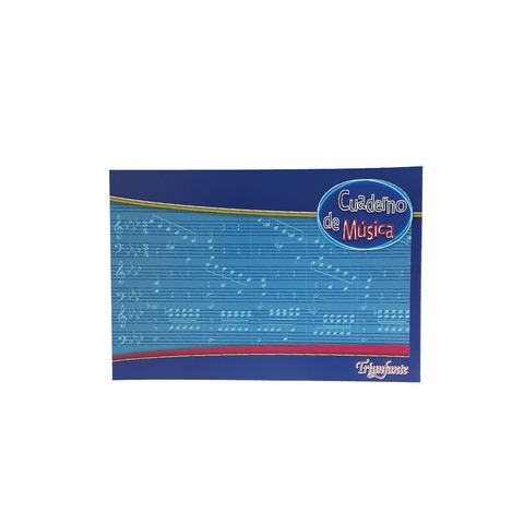 Cuaderno de Música Triunfante 20 hojas (18x26.5cm)
