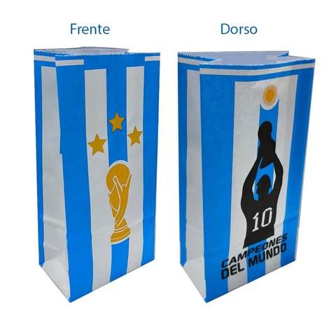  Sobre de Papel Argentina 12.5x26cm (C/Fuelle 7.5cm) Paqx25 (51031)