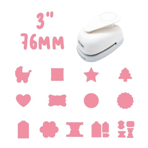  Sacabocado Formas - Perforadora (7.6cm) 3