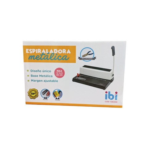 Espiraladora Ibi A4 12H (128300/115425)