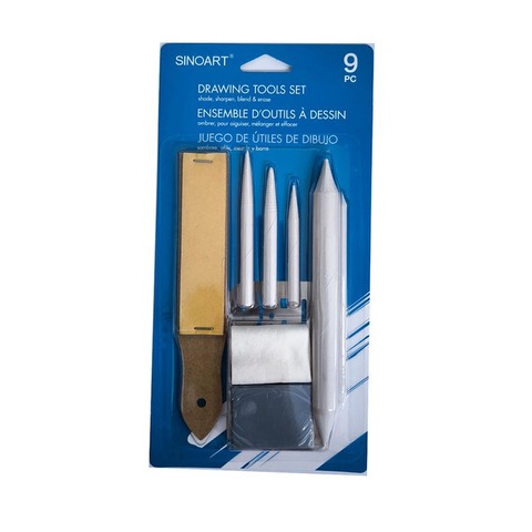 Esfuminos Set de útiles Sinoart x9 piezas (S025)