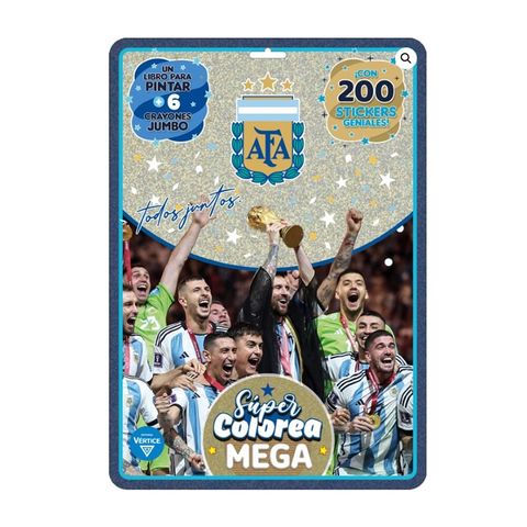 Set Infantil Vértice Super Colorea Mega AFA (6293)