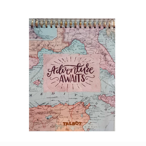 Cuaderno Talbot 23.5x28.5 T/D Espiral Sup. 60Hj. Lisas. 