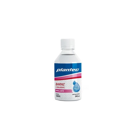 Barniz Plantec al Agua Brillante 250ml