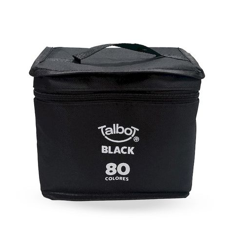 Marcador Talbot Black Sketch Doble punta x80 (8131)