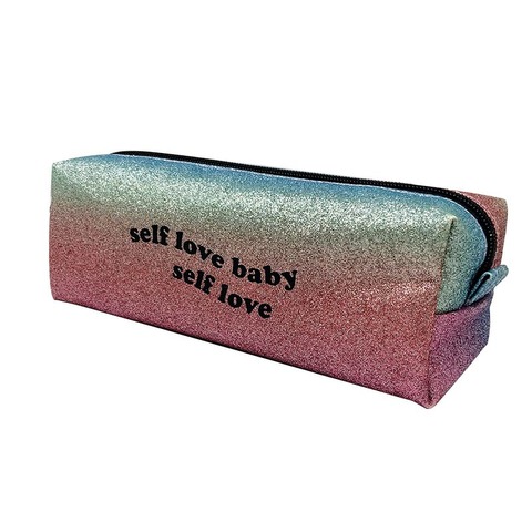    Cartuchera Mooving Tela Rectangular Grande Como Quieres Self Love