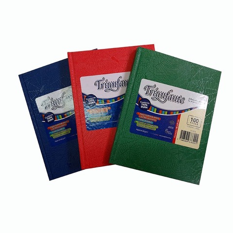 Cuaderno Escolar Triunfante 16x21 Cuadriculado Araña T-D x96/100hj  