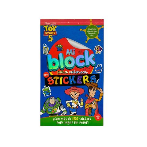 Set Infantil Vértice Super Mi Block para Colorear 
