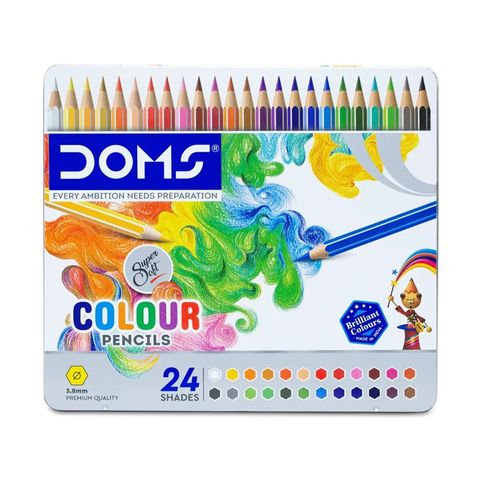 Lápiz de Color Super Soft Doms x24 Largos (7206)