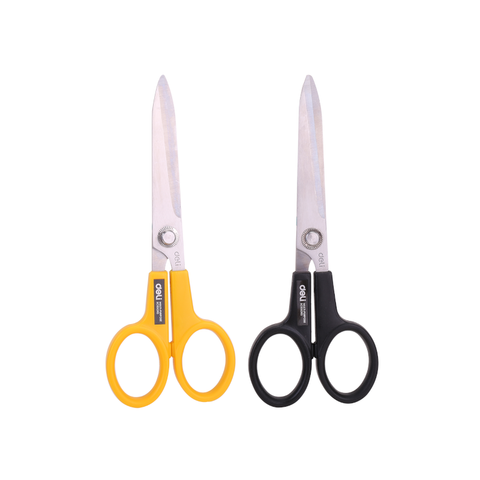 Tijera Deli Thicker Blade Mango Plástico 20cm (6014)