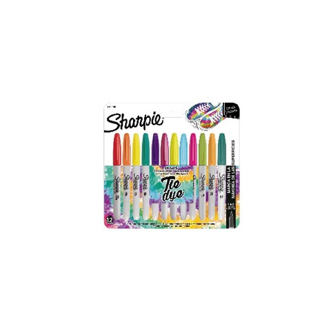 Marcador Sharpie Set x12 Fino Tie Dye