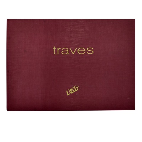 Libro Rab Traves TD-200 Folios (23x32cm.)