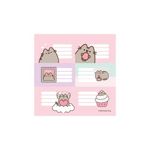 Etiquetas Mooving Pusheen M5 x12