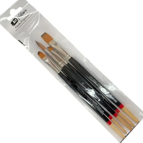  Pincel Art Nature Sintético Set Surtido x5 (83664)