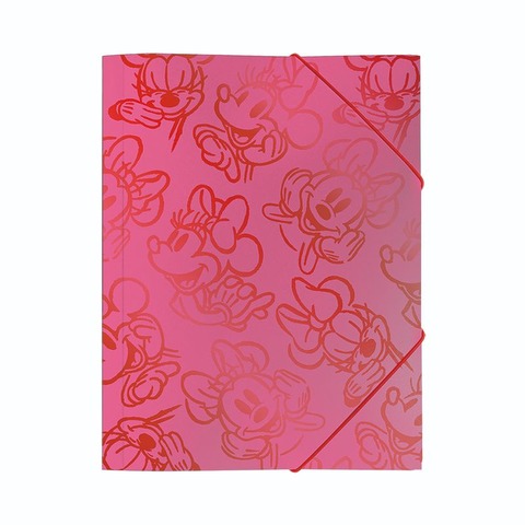 Carpeta Oficio con Elástico Mooving Minnie Mouse 