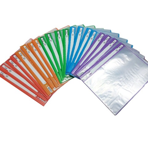     Carpeta A4 Slim 20 folios Tapa Cristal