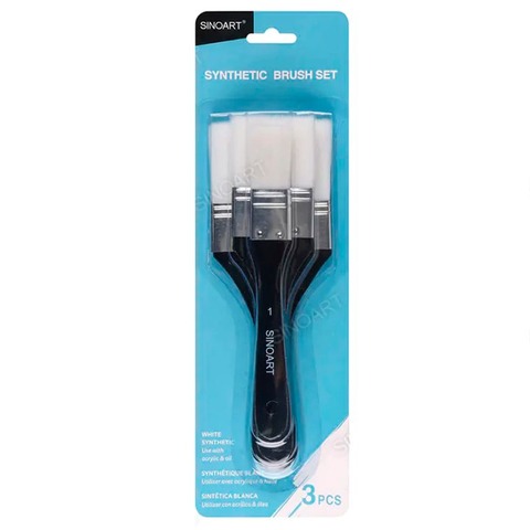Pinceleta Sinoart set x3 sinteticas (1