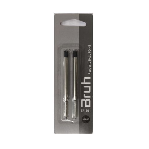 Tanque Bruh Boligrafo Metal T/Parker x2 Negro (EFI601)