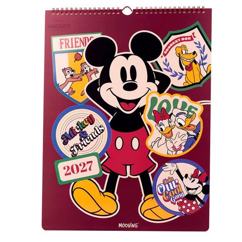 Calendario 2027 de Pared Mooving Mickey & Friends 30x40 (1419253)
