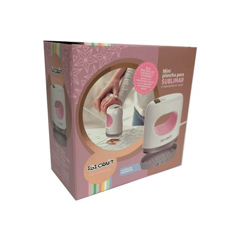 Plancha Pequeña P/Sublimar Ibi Craft C/4 Niveles de Temperatura (664100)