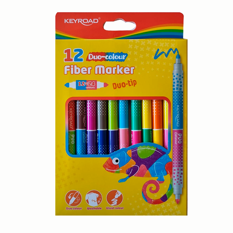 Marcador Keyroad x12 Dúo Bicolor (KR972435)