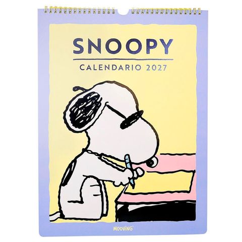 Calendario 2027 de Pared Mooving Snoopy 30x40 (1419134)