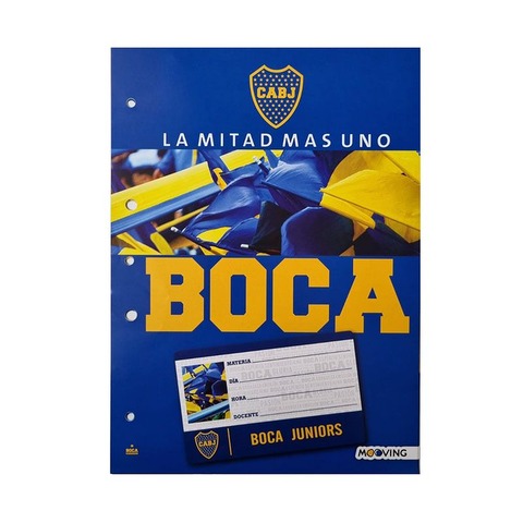 Separadores A4 Mooving Boca Jrs 