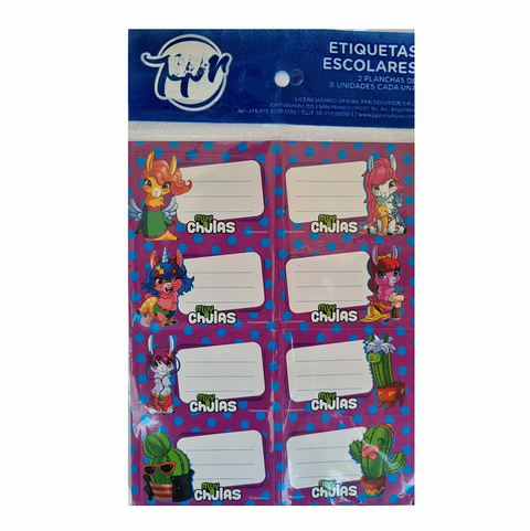 Etiquetas PPR Muy Chulas x16