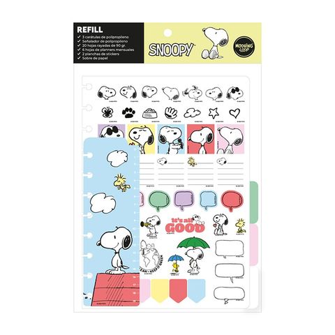 Repuesto Cuaderno Mooving Loop a Discos 20.8x28cm 