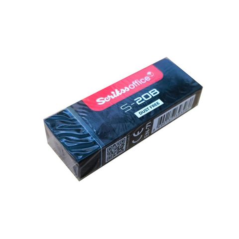Goma de Borrar Lápiz Scrikks Black S-20B