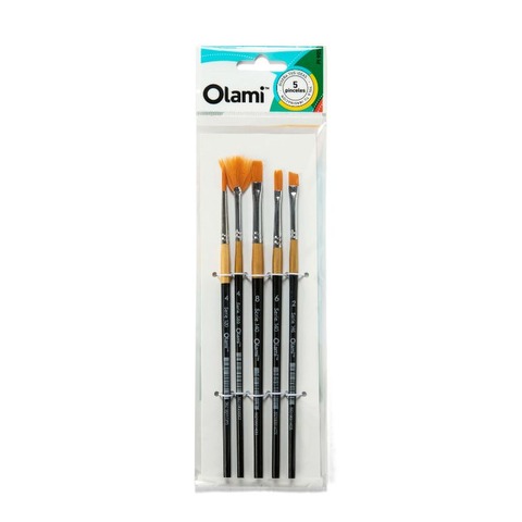    Pack de Pinceles Olami x5 Surtido PI905