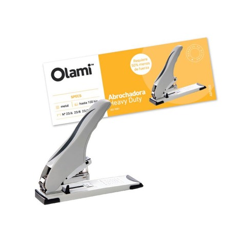 Abrochadora Olami ABR300 (23/6 a 23/13) Industrial hasta 100 hjs.