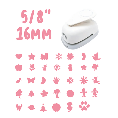  Sacabocado Formas - Perforadora (1.6cm/1.7cm) 5/8