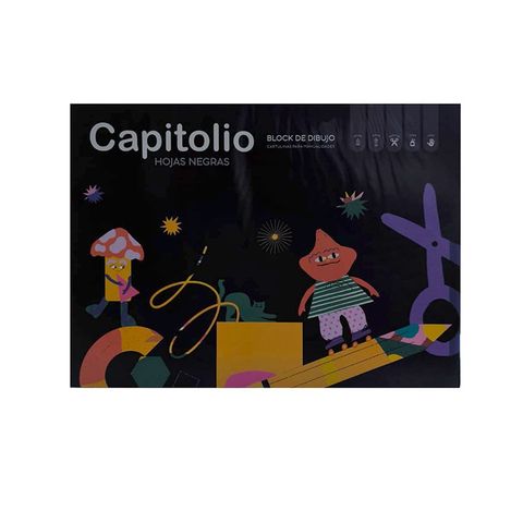 Block de dibujo Nº5 Negras Capitolio 25Hojas