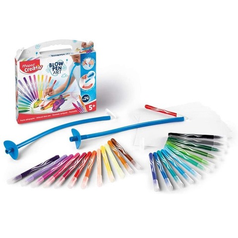Marcador Maped Blow Pen Art Basic Creative x24 (Estuche) 846712