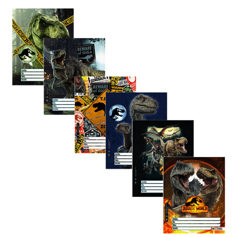 Separadores N°3 Mooving Jurassic World 