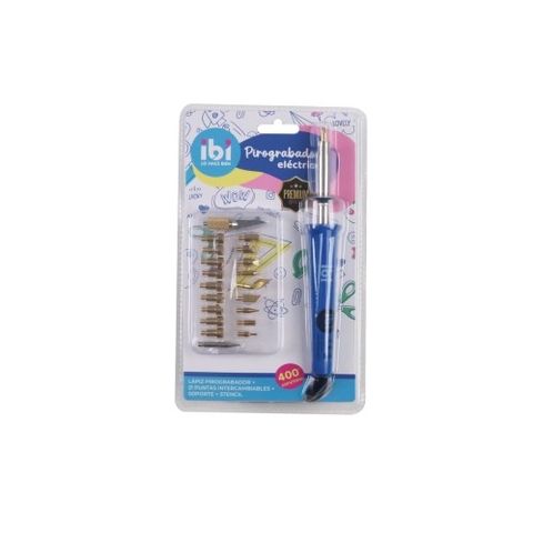 Pirograbador Ibi Craft Lapiz (21 puntas + Accesorios) (066590)