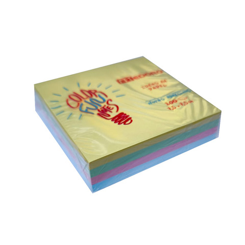 Notas Adhesivas Medoro 75x75 x200 Hojas Pastel (7334)
