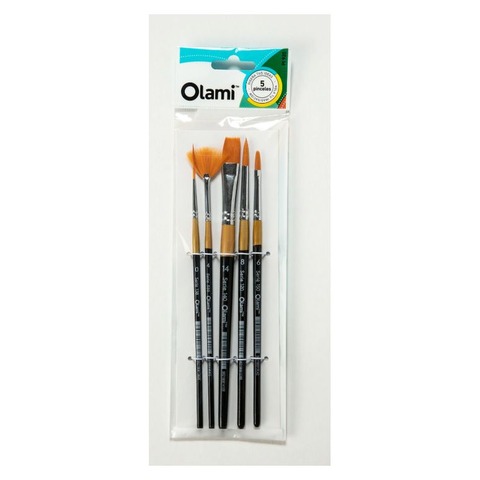    Pack de Pinceles Olami x5 Surtido PI920