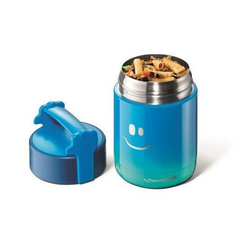     Contenedor Maped Concept Kids Acero Inoxidable Isométrico Azul (876003)